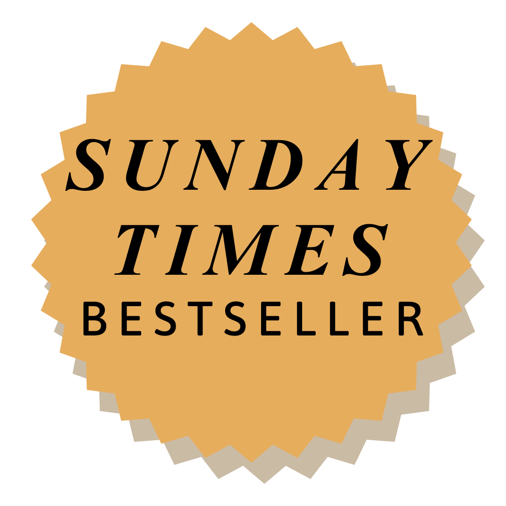 Sunday Times bestseller badge